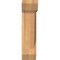 Ekena Millwork Traditional Slat Smooth Bracket w/ Offset Brace, Western Red Cedar, 5 1/2"W x 14"D x 22"H BKT0604X14X22TRA06SWR - alternate 3